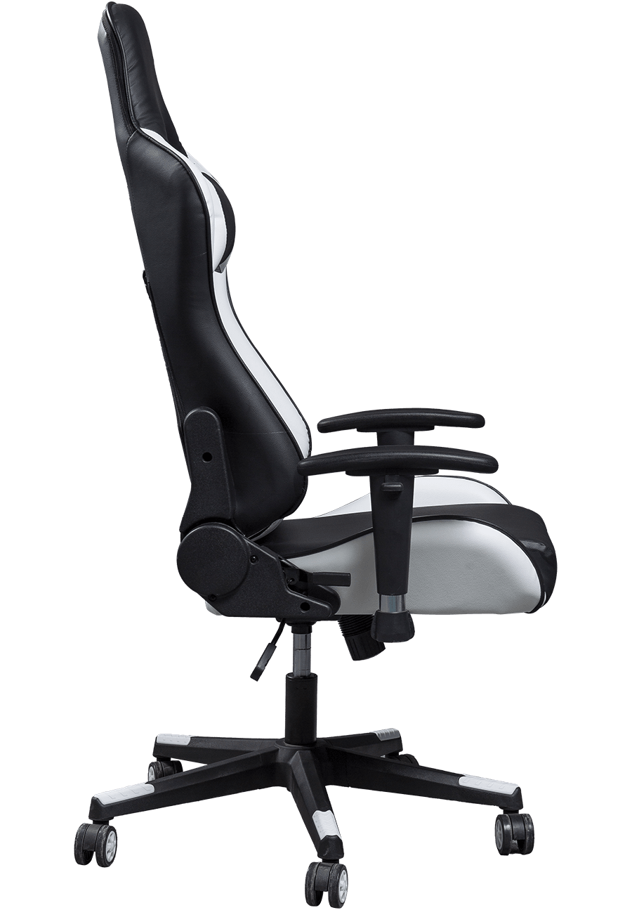 Multifunktionaler, maßgeschneiderter ergonomischer Gaming-Stuhl mit Lordosenstütze, Racing-Stil, PU-Leder, verstellbarer Nachrichten-Gaming-Stuhl details