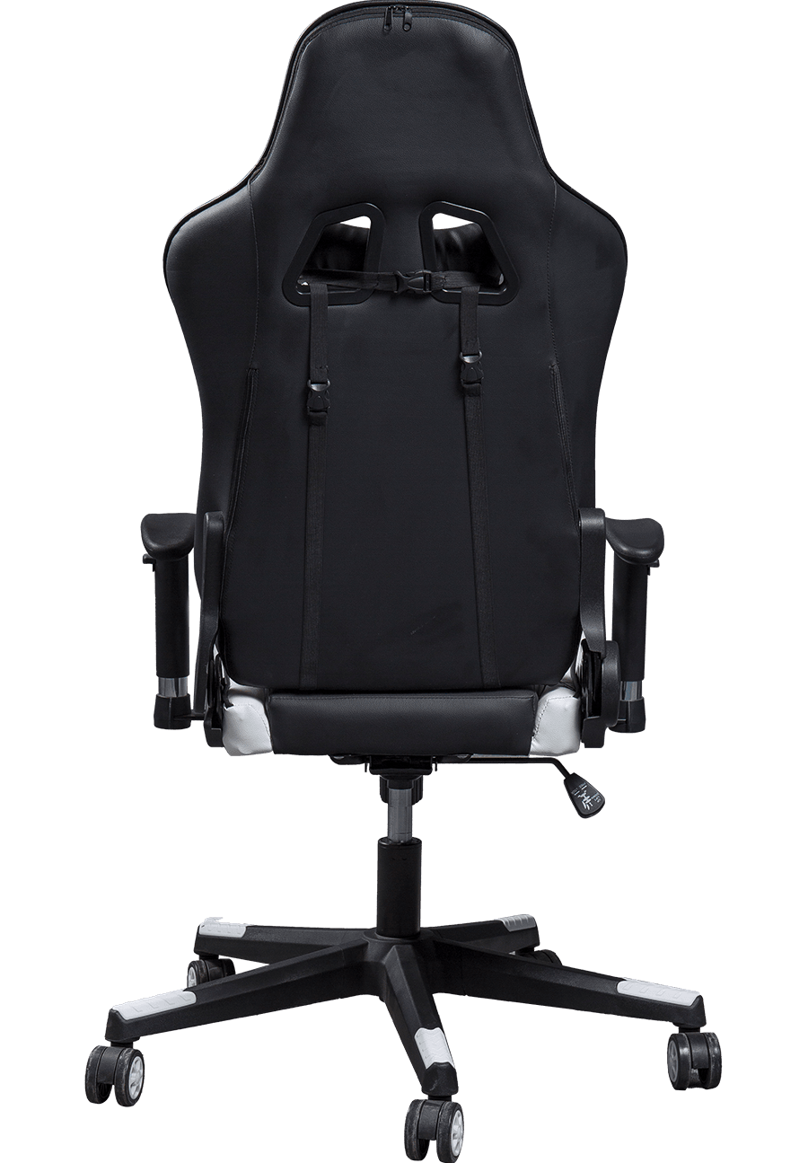 Multifunktionaler, maßgeschneiderter ergonomischer Gaming-Stuhl mit Lordosenstütze, Racing-Stil, PU-Leder, verstellbarer Nachrichten-Gaming-Stuhl details